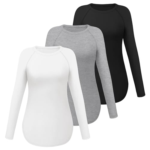 Women's Long Sleeve Casual Tunic Tops